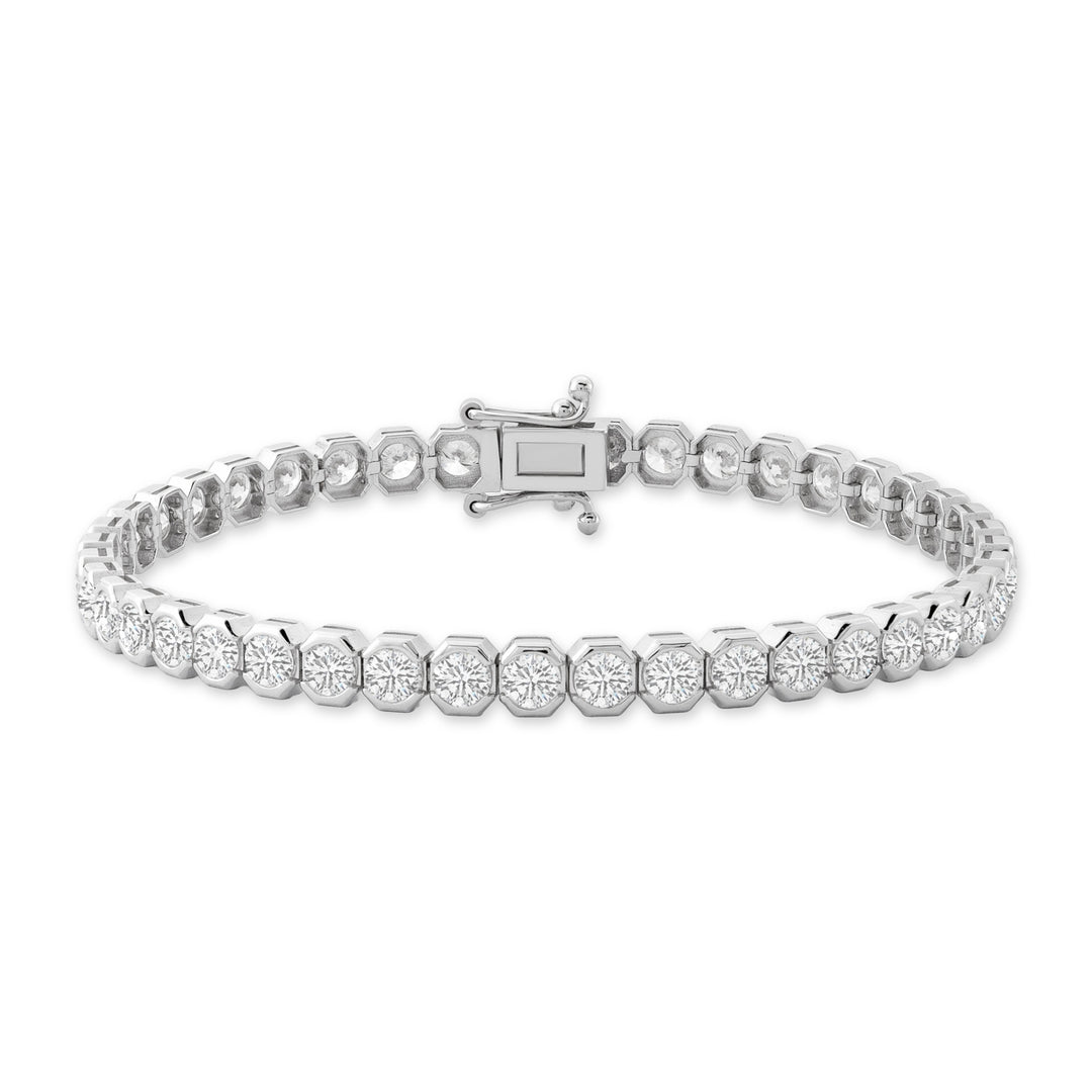 5.02 Karat Tennis Diamond Bracelet
