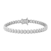 5.02 Karat Tennis Diamond Bracelet