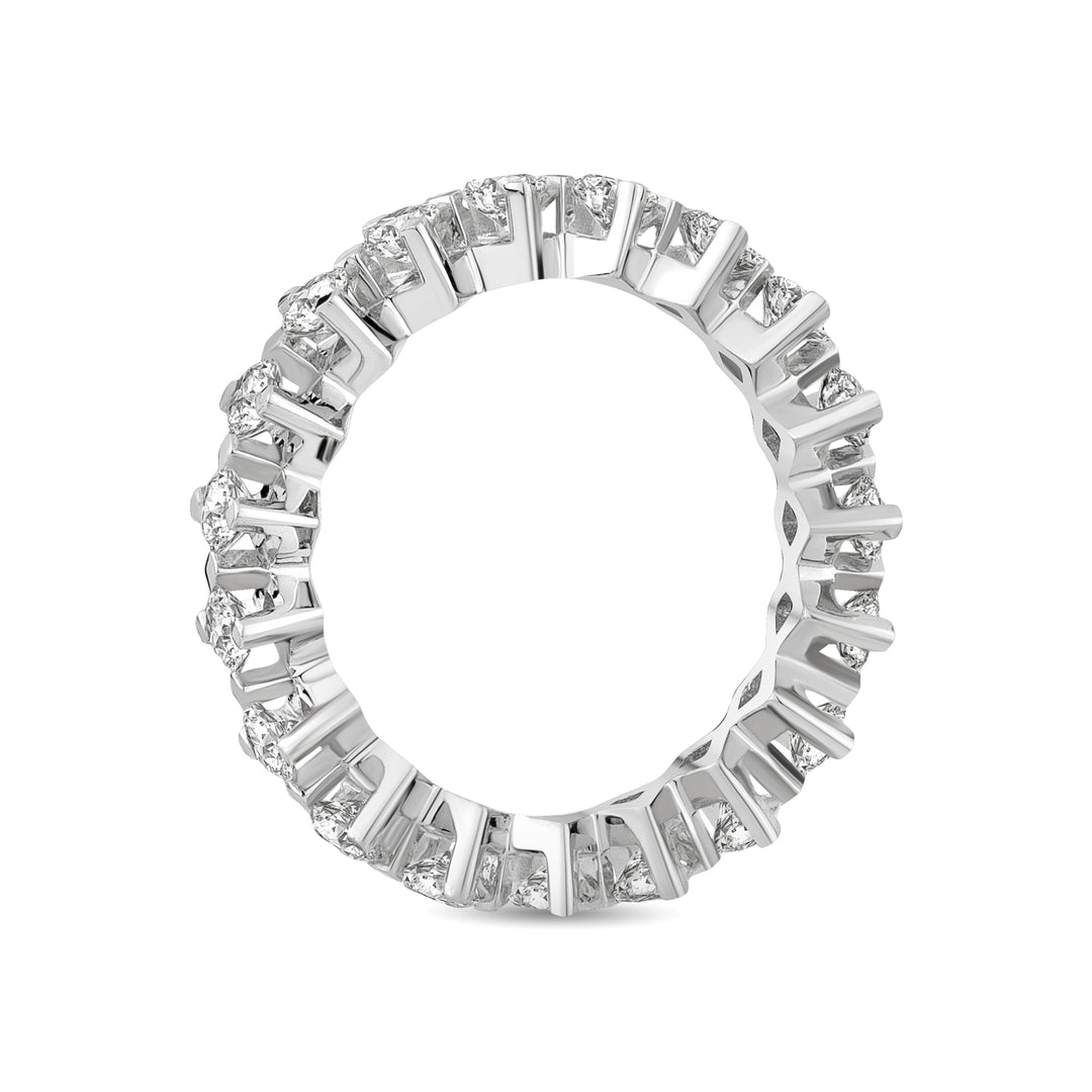 0.61 Karat FG SI Full Eternity Diamond Ring