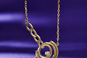 14ct Golden Center Gold Necklace