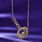 Load image into Gallery viewer, 14ct Golden Center Gold Necklace