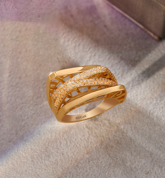 14ct Tribeca Design Gold Ring