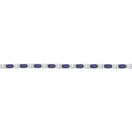 Load image into Gallery viewer, 10.41 Karat Sapphire Diamond Bracelet