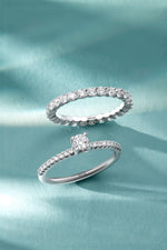 Load image into Gallery viewer, 0.77 Karat FG SI Full Eternity Diamond Ring
