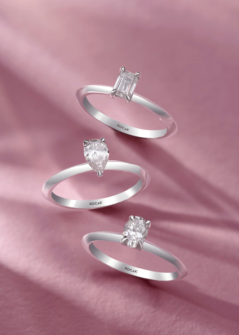 0.30 Karat FG SI Solitaire Diamond Ring