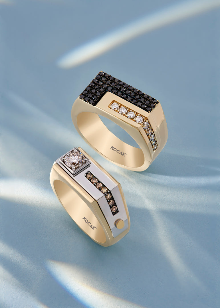 0.75 Karat Diamond Design Men's Ring