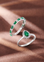 Load image into Gallery viewer, 1 Karat Zümrüt Diamond Ring