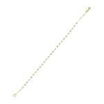 Load image into Gallery viewer, 14ct Tri-Colour Dorika Design Paperclip Gold Bracelet