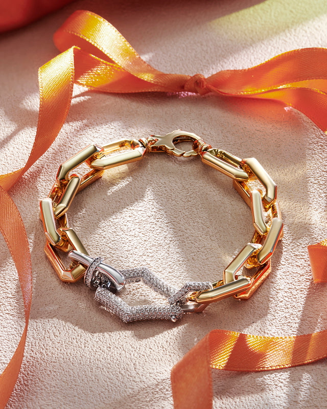14ct Alabama Design Gold Bracelet