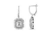 0.06 Karat Diamond Earrings