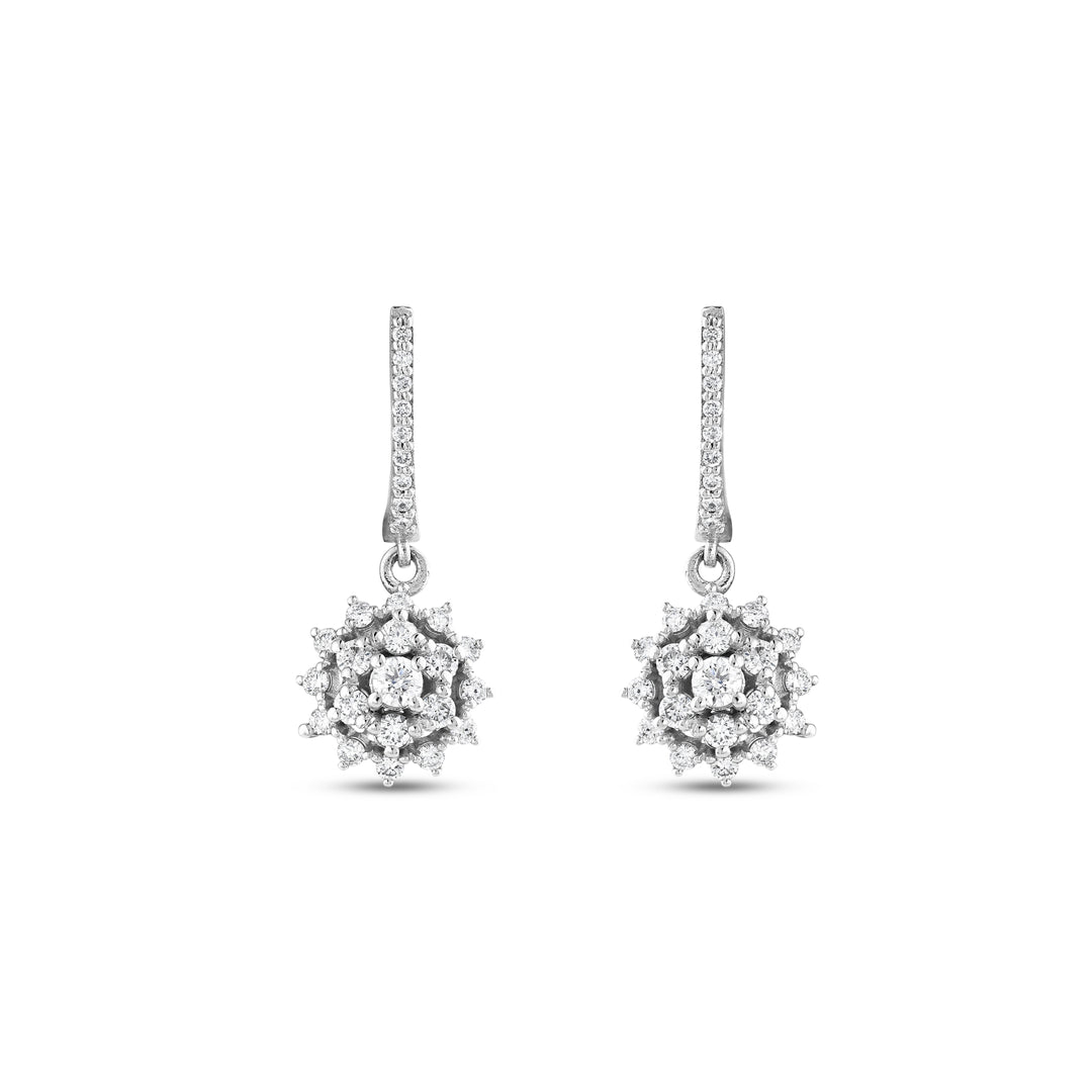 0.81 Karat GH SI Diamond Earrings