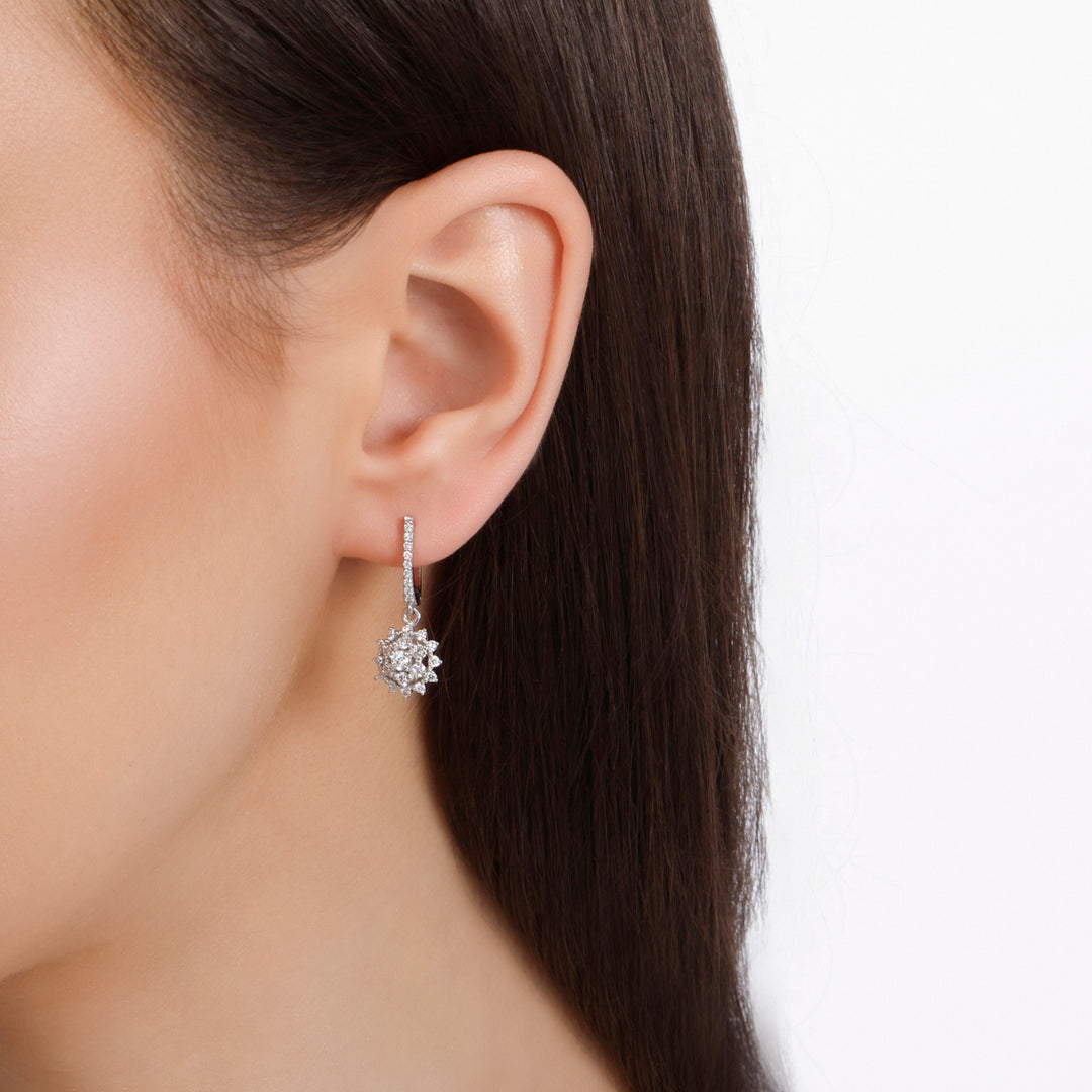 0.81 Karat GH SI Diamond Earrings
