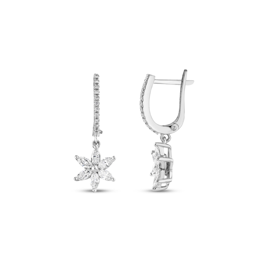 0.91 Karat Diamond Earrings