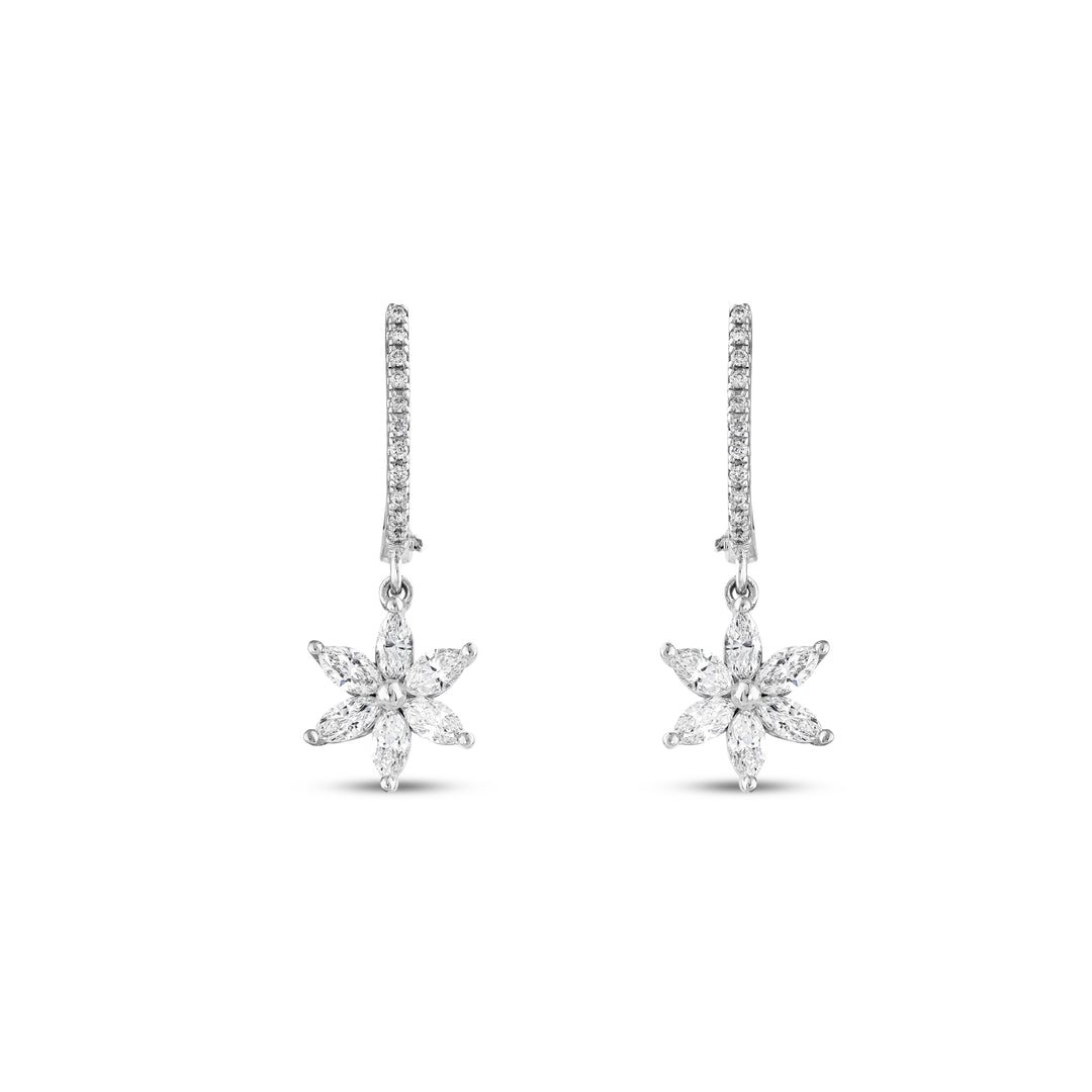 0.91 Karat Diamond Earrings