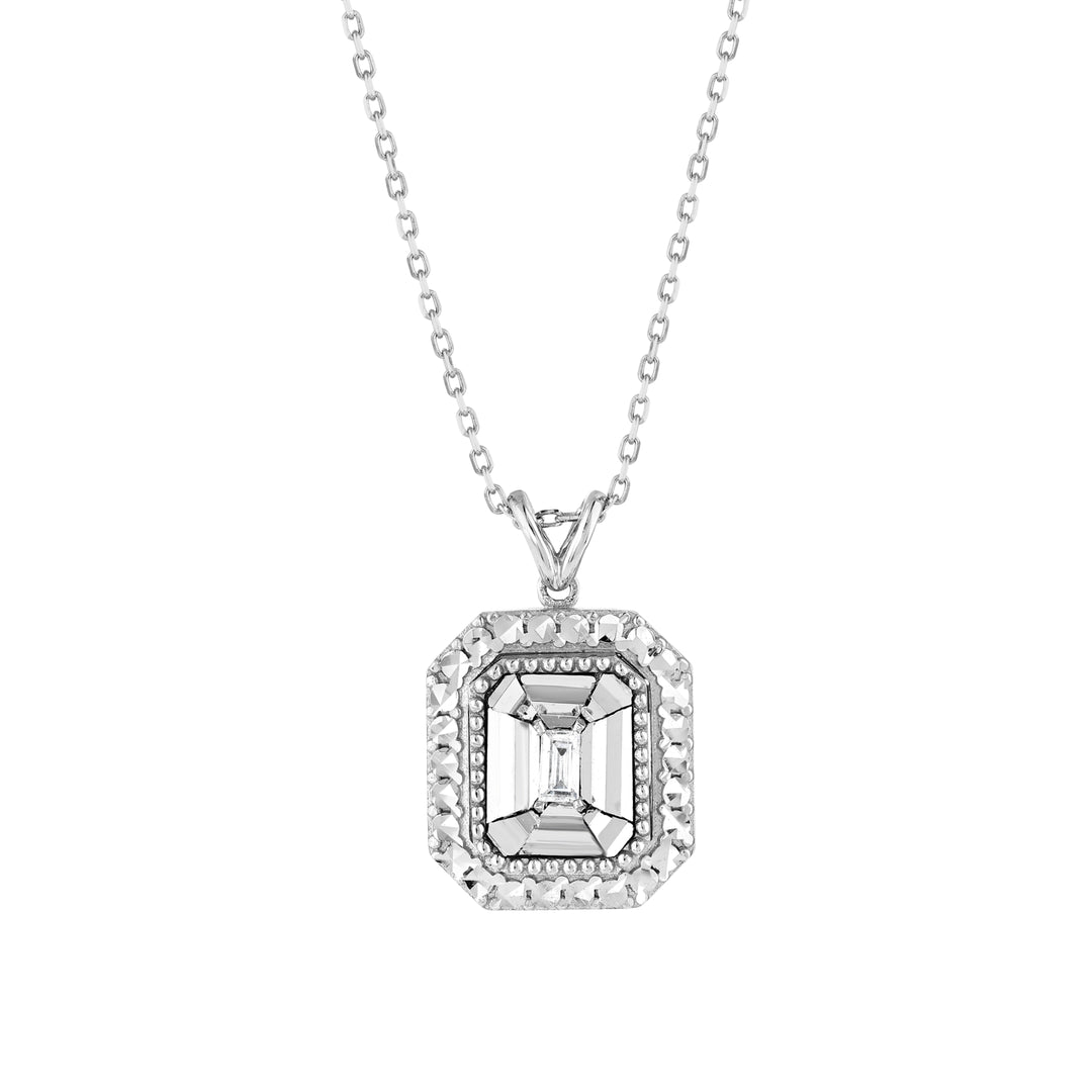 0.04 Karat Diamond Necklace