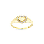 Load image into Gallery viewer, 14ct Love Isiltisi Heart Gold Ring
