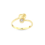 Load image into Gallery viewer, 14ct Love Dot Heart Gold Ring