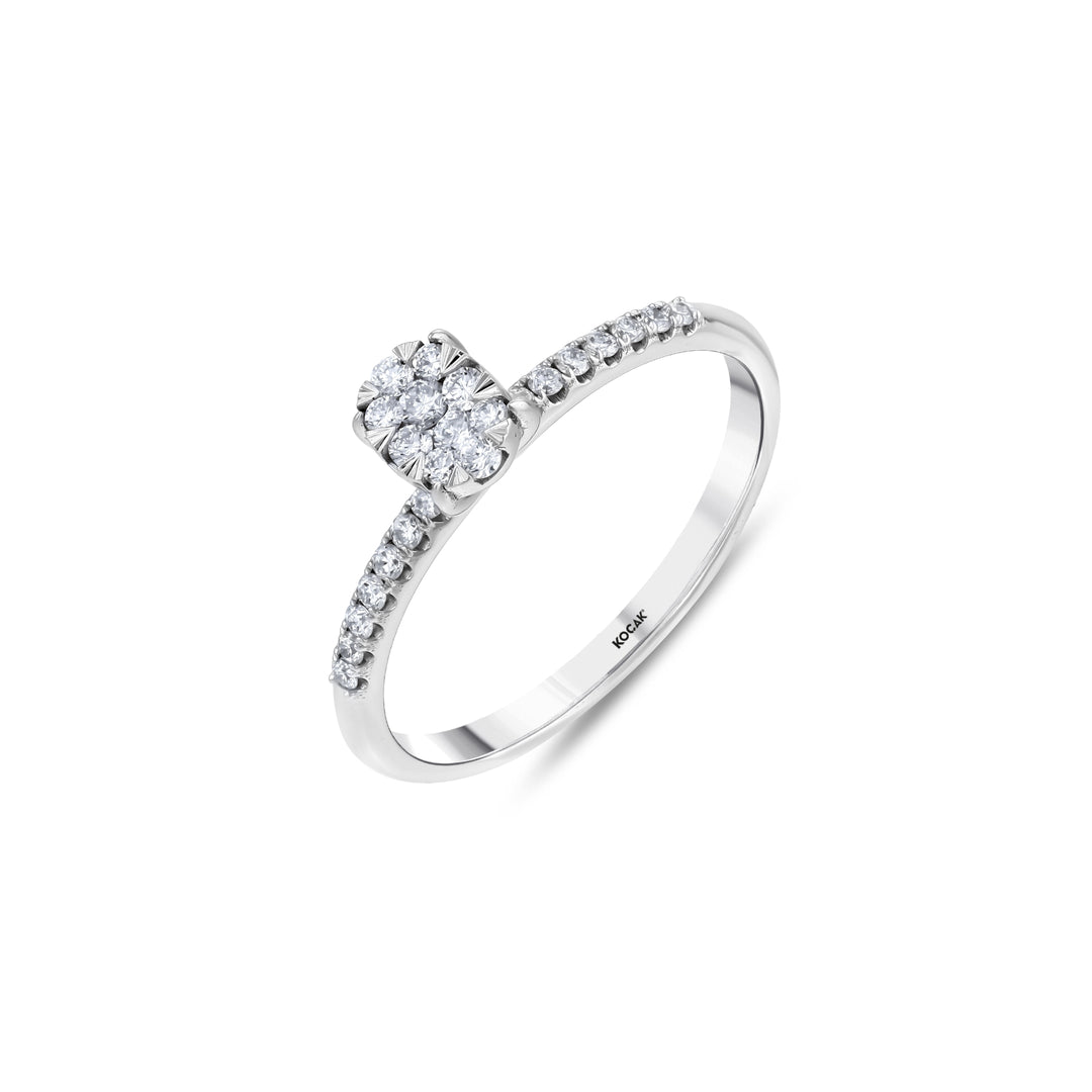 0.24 Karat FG SI Diamond Ring