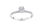 0.24 Karat FG SI Diamond Ring