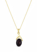 Load image into Gallery viewer, 14ct Olive Design Gold Necklace