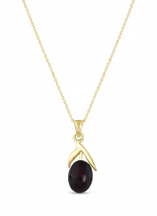 14ct Olive Design Gold Necklace