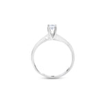 Load image into Gallery viewer, 0.15 Karat Heart Detail Besties Solitaire Diamond Ring