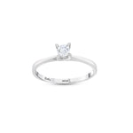 Load image into Gallery viewer, 0.20 Karat Heart Detail Besties Solitaire Diamond Ring