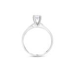 Load image into Gallery viewer, 0.30 Karat Heart Detail Besties Solitaire Diamond Ring