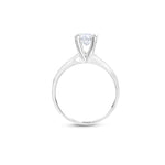 Load image into Gallery viewer, 0.50 Karat Heart Detail Besties Solitaire Diamond Ring