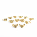 Load image into Gallery viewer, 14ct Zodiac Design Gold Ring