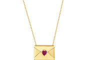 14ct Envelope-I Nisa Gold Necklace