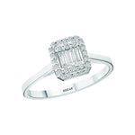 Load image into Gallery viewer, 0.23 Karat Baguette Diamond Ring