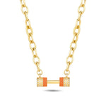 Load image into Gallery viewer, 14ct Festie Turuncu Design Gold Necklace