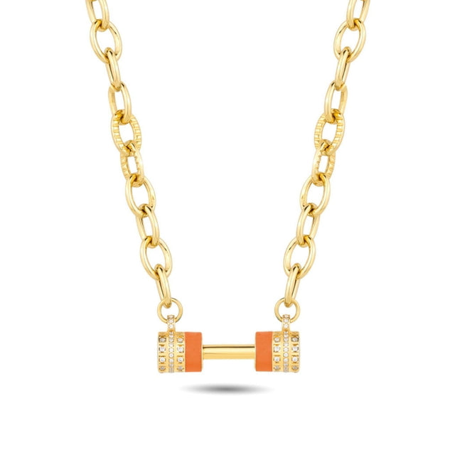 14ct Festie Turuncu Design Gold Necklace
