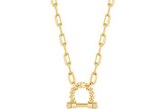 14ct Festie Atac Design Gold Necklace