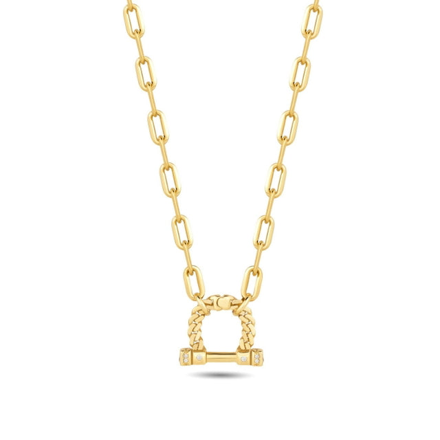 14ct Festie Atac Design Gold Necklace