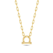 14ct Festie Atac Design Gold Necklace