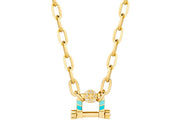 14ct Festie Mavi Design Gold Necklace