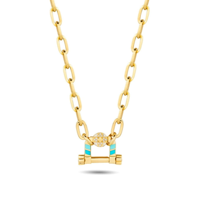 14ct Festie Mavi Design Gold Necklace