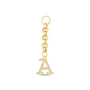 14ct Festie Letter Design Gold Charm Pendant (Chain Not Included)