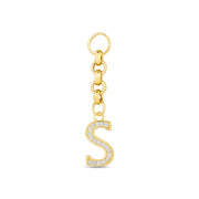 14ct Festie Letter Design Gold Charm Pendant (Chain Not Included)