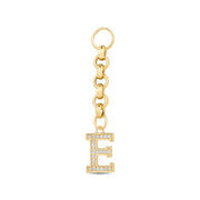 14ct Festie Letter Design Gold Charm Pendant (Chain Not Included)