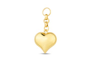 14ct Festie Heart Design Gold Charm Pendant (Chain Not Included)