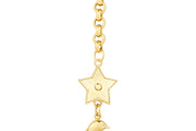 14ct Festie Star Fish Design Gold Charm Pendant (Chain Not Included)