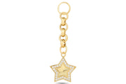 14ct Festie Stone Set Design Star Gold Charm Pendant (Chain Not Included)