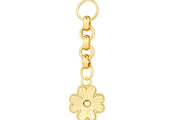 14ct Festie Parla Design Clover Gold Charm Pendant (Chain Not Included)