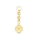 Load image into Gallery viewer, 14ct Festie Parla Design Clover Gold Charm Pendant (Chain Not Included)