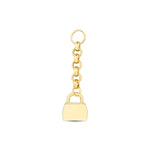 Load image into Gallery viewer, 14ct Festie Handbag Design Gold Charm Pendant (Chain Not Included)