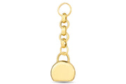 14ct Festie Design Gold Charm Pendant (Chain Not Included)