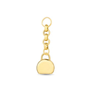 14ct Festie Design Gold Charm Pendant (Chain Not Included)